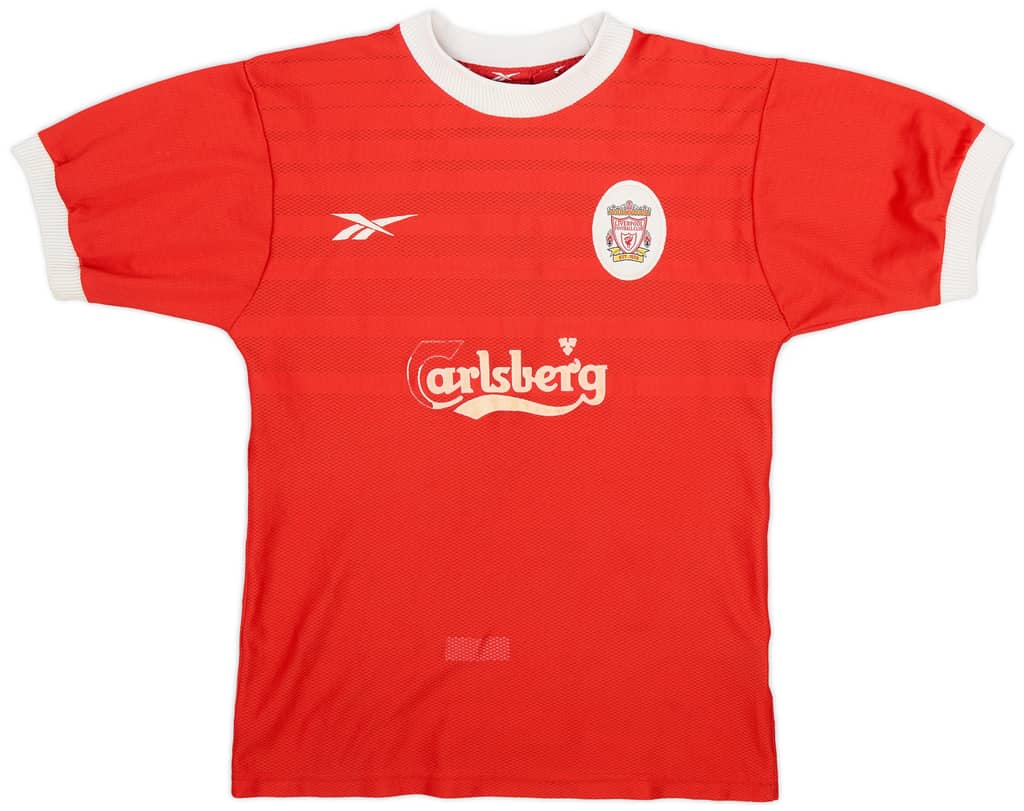 1998-00 Liverpool Home Shirt - 4/10 - (Y)