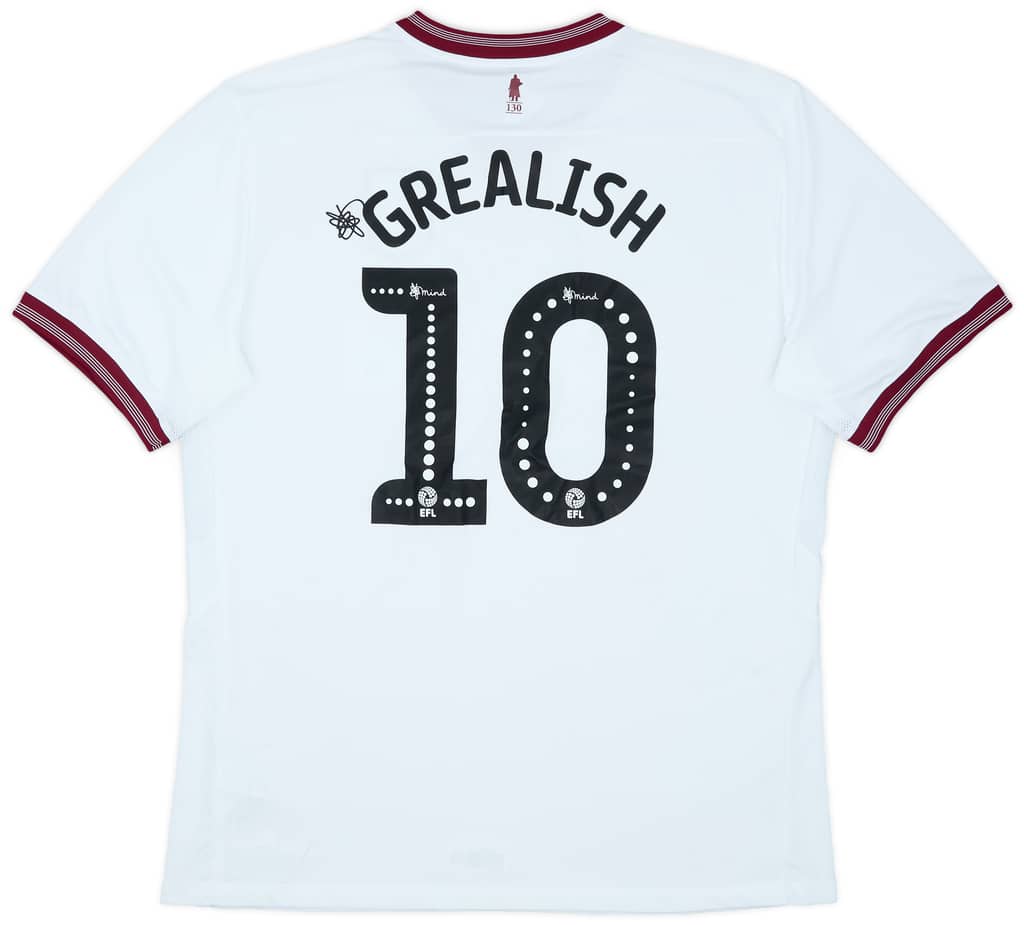 2018-19 Aston Villa Away Shirt Grealish #10 (XL)