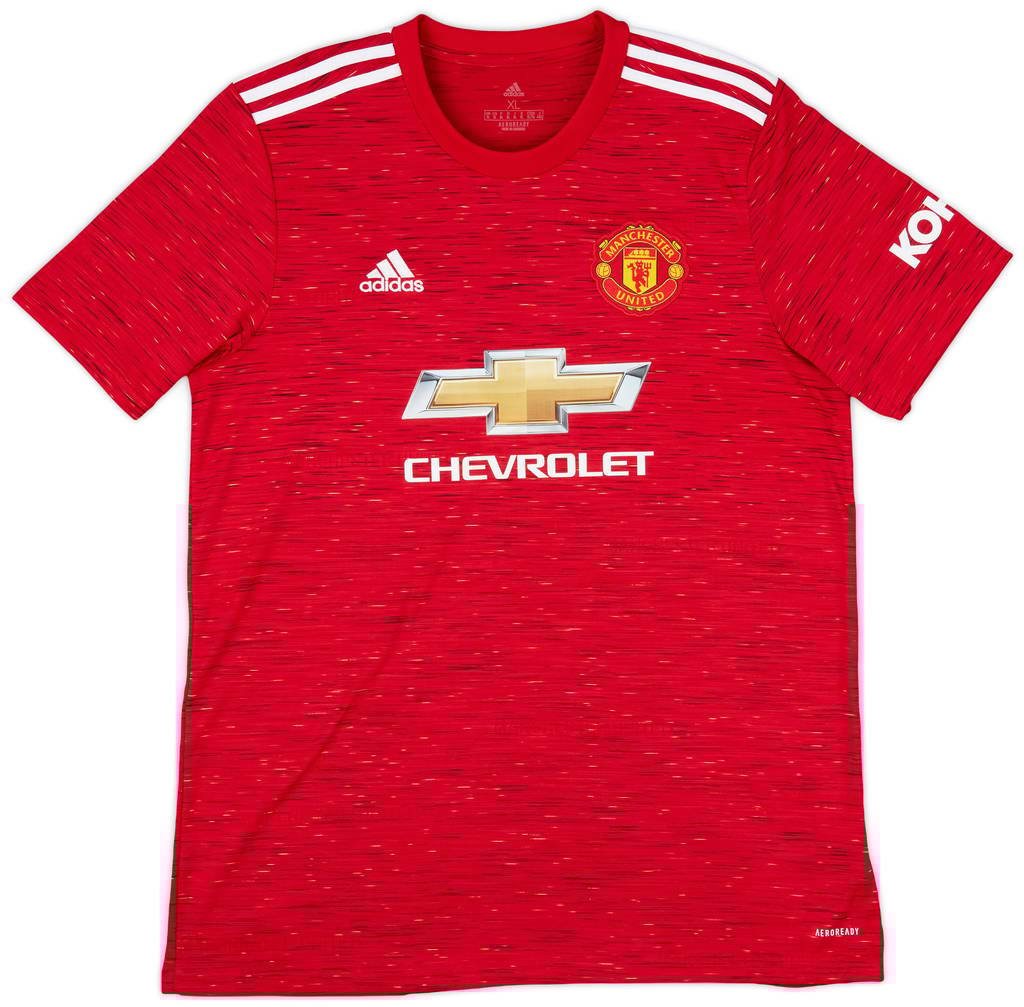 2020-21 Manchester United Home Shirt Mata #8 - 10/10 - (XL)
