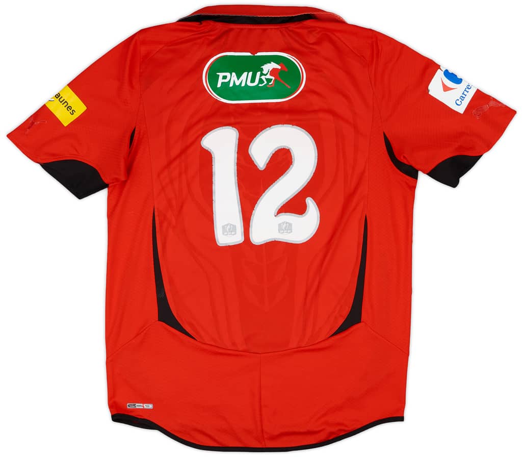2010-11 Stade Rennais Coupe de France Match Issue Home Shirt #12 (Boukari)