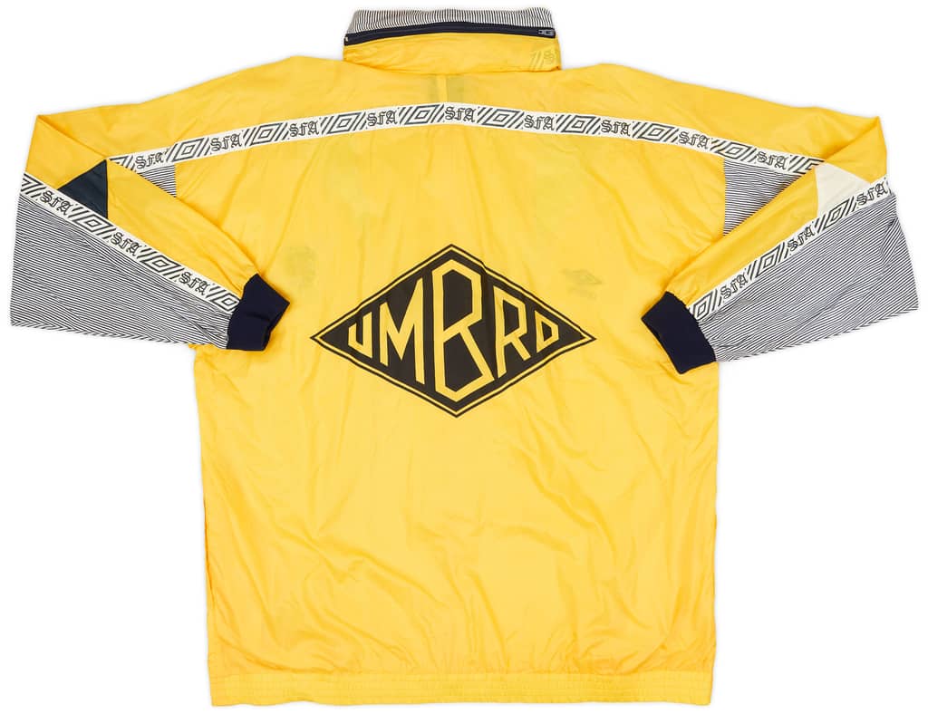 1990-92 Scotland Umbro Hooded Rain Jacket - 9/10 - (XL)