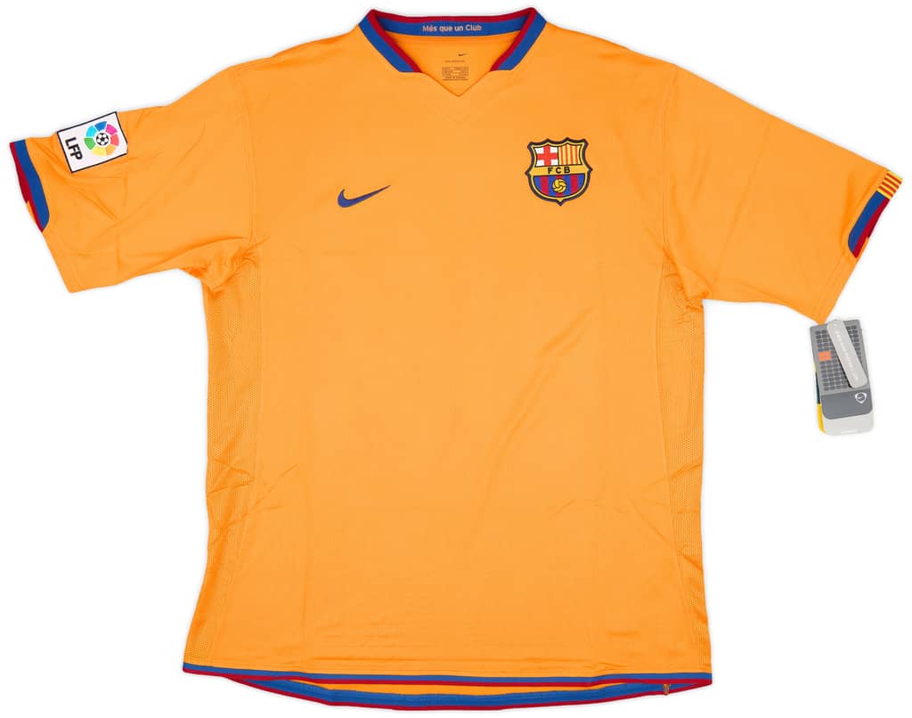 2006-08 Barcelona Away Shirt Messi #19 (L)