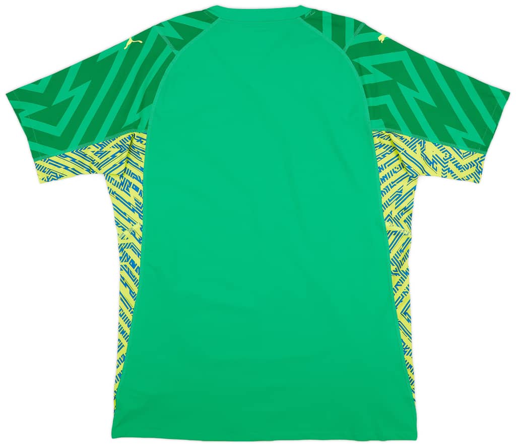 2023-24 Manchester City Player Issue GK S/S Shirt (XL)