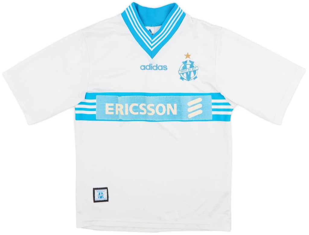 1997-98 Olympique Marseille Home Shirt - 6/10 - (S)