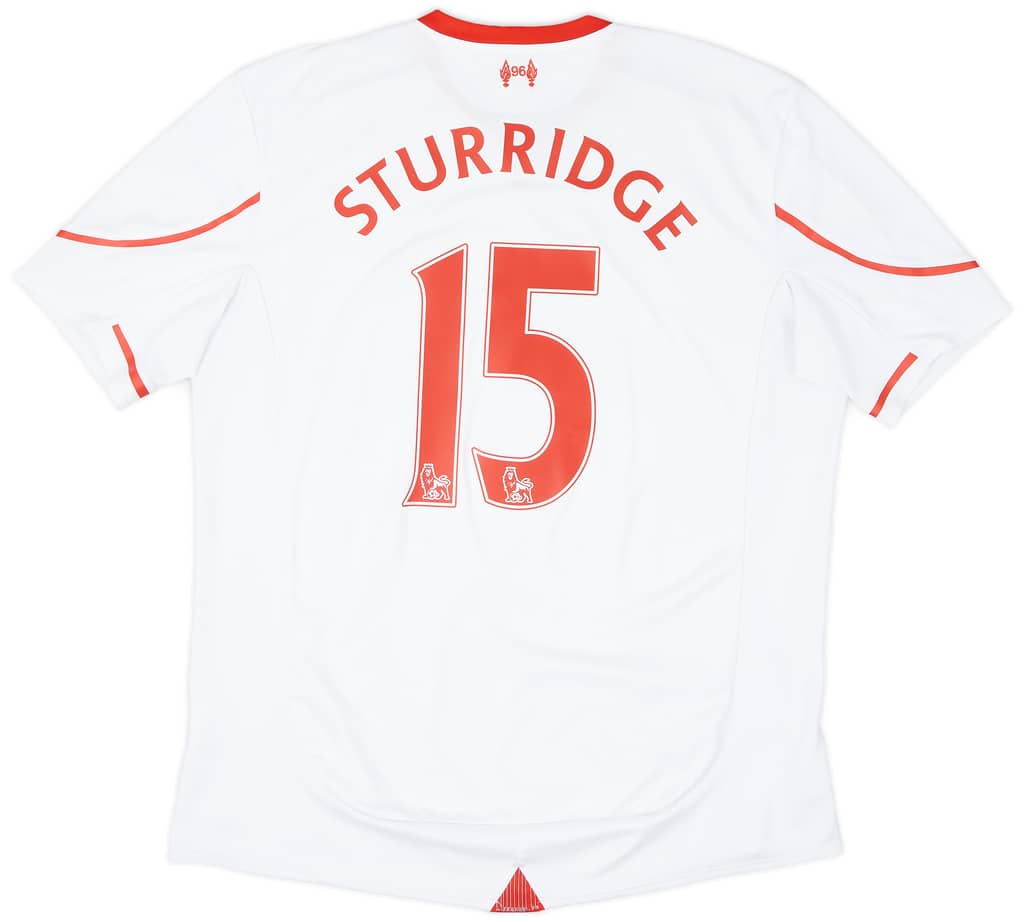 2015-16 Liverpool Away Shirt Sturridge #15 - 5/10 - (XL)