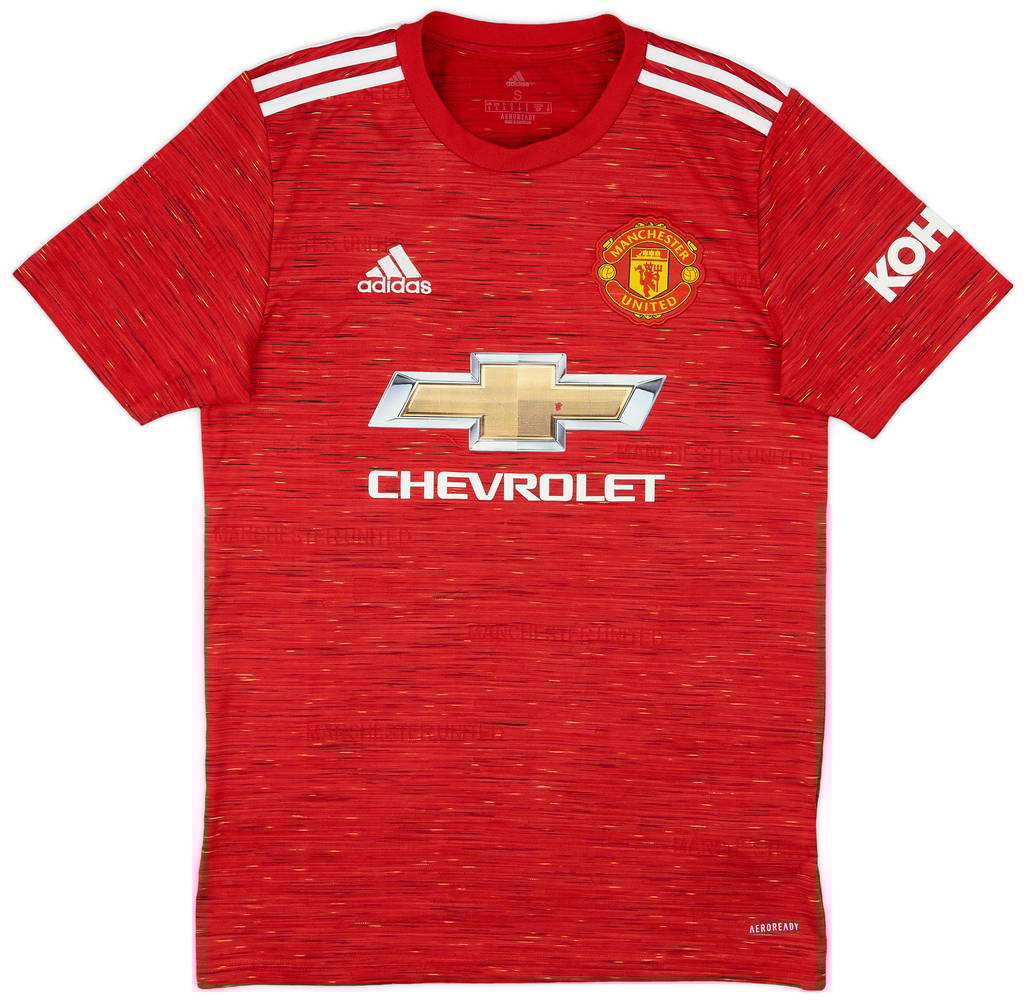2020-21 Manchester United Home Shirt - 5/10 - (S)