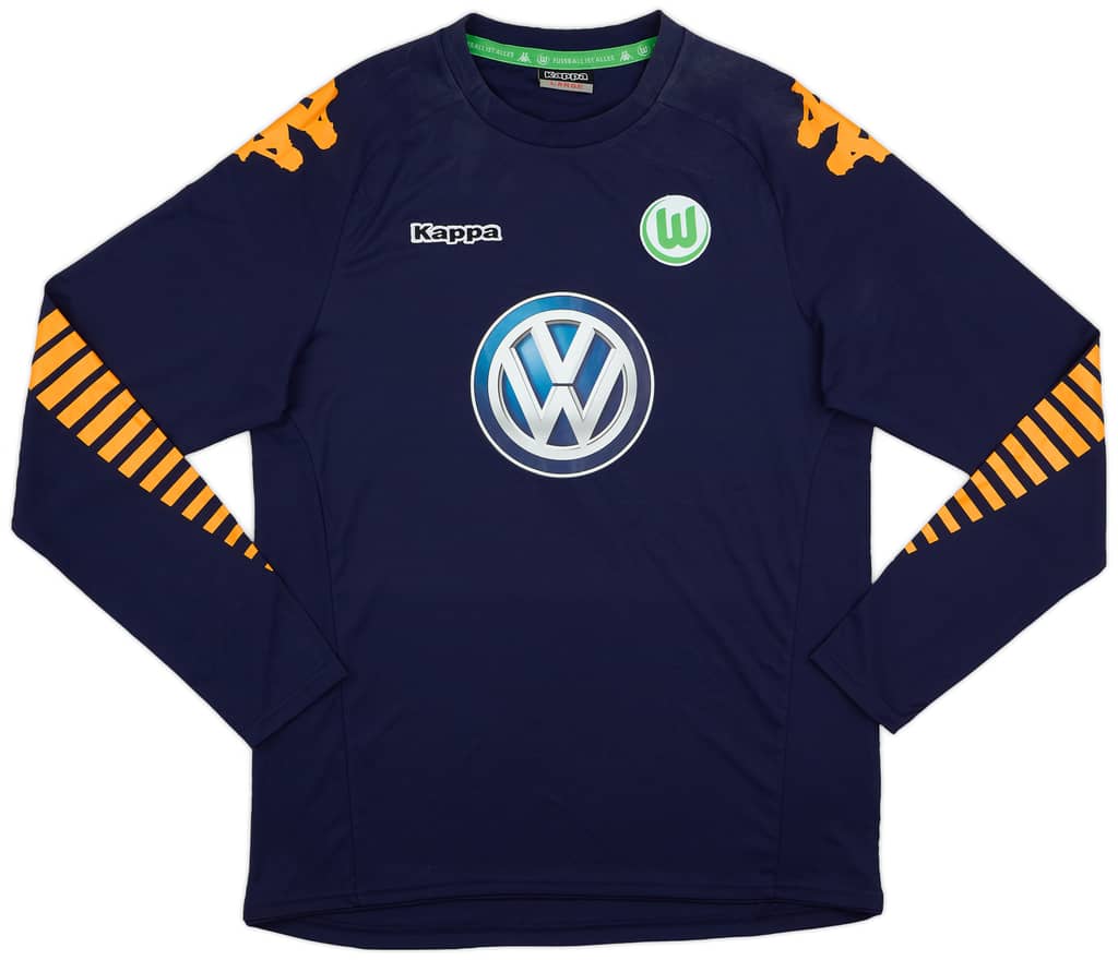 2014-15 Wolfsburg Kappa Training L/S Shirt - 7/10 - (L)
