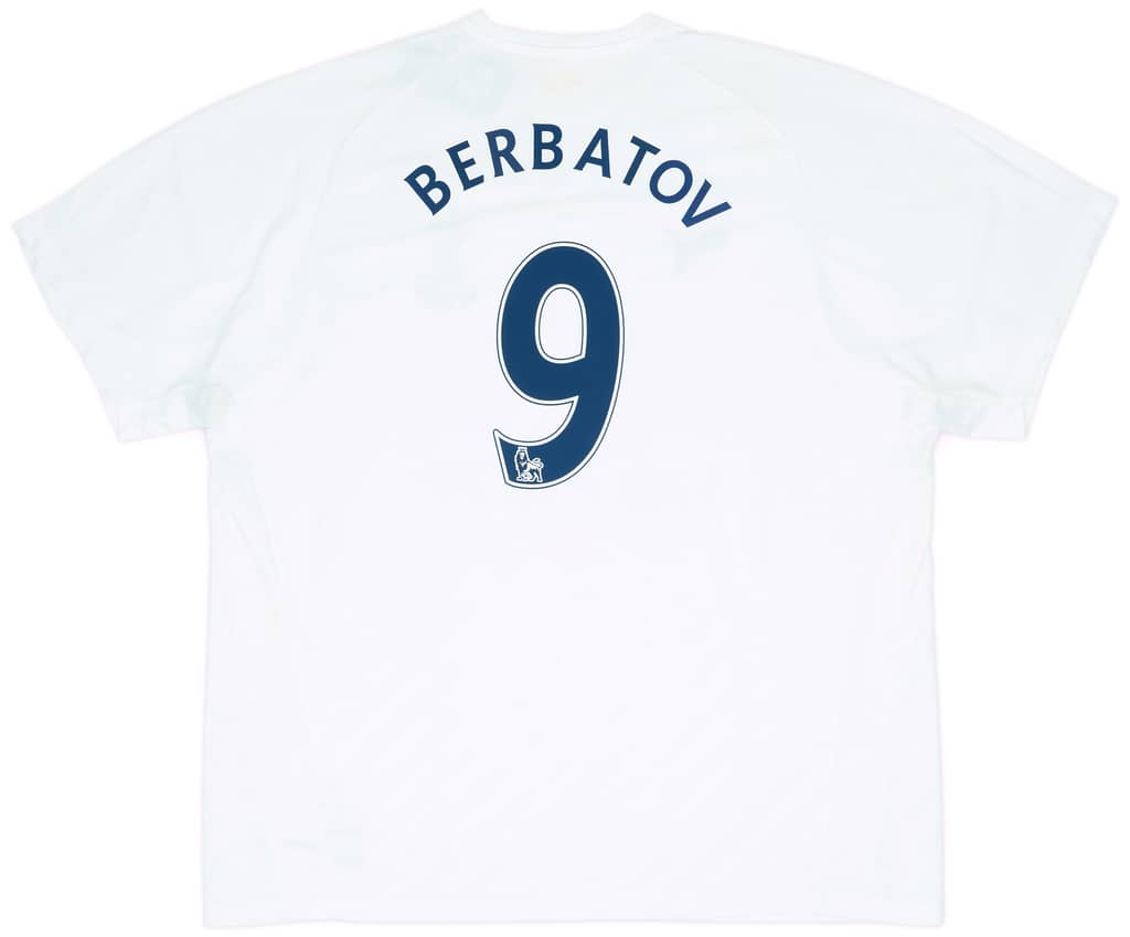 2007-08 Tottenham Home Shirt Berbatov #9 (3XL)