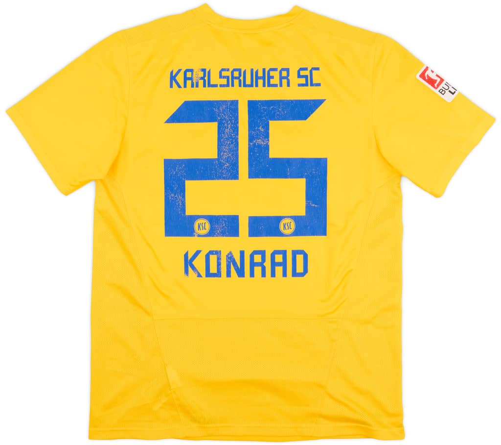 2010-11 Karlsruhe Third Shirt Konrad #25 - 5/10 - (L)