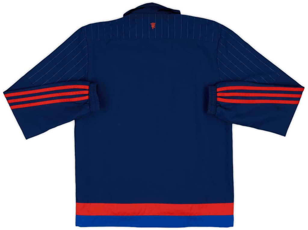 2015-16 Manchester United adidas Track Jacket - 9/10 - (XS)