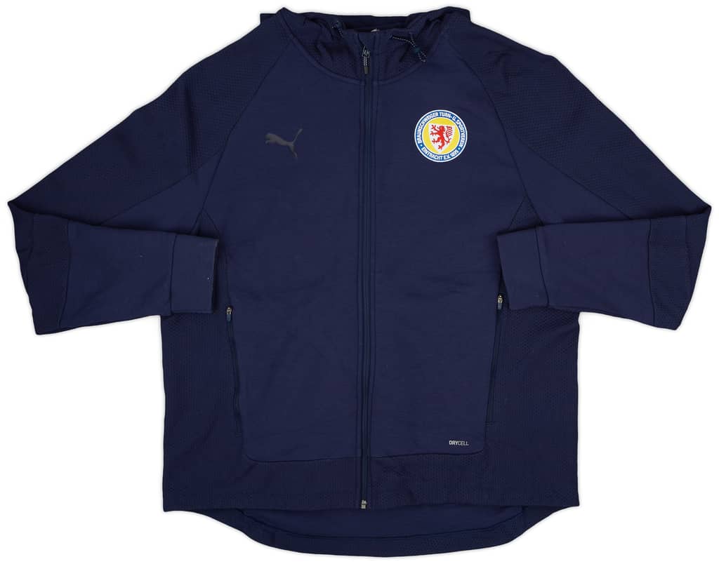 2021-22 Eintracht Braunschweig Puma Hooded Track Jacket - 8/10 - (XXL)