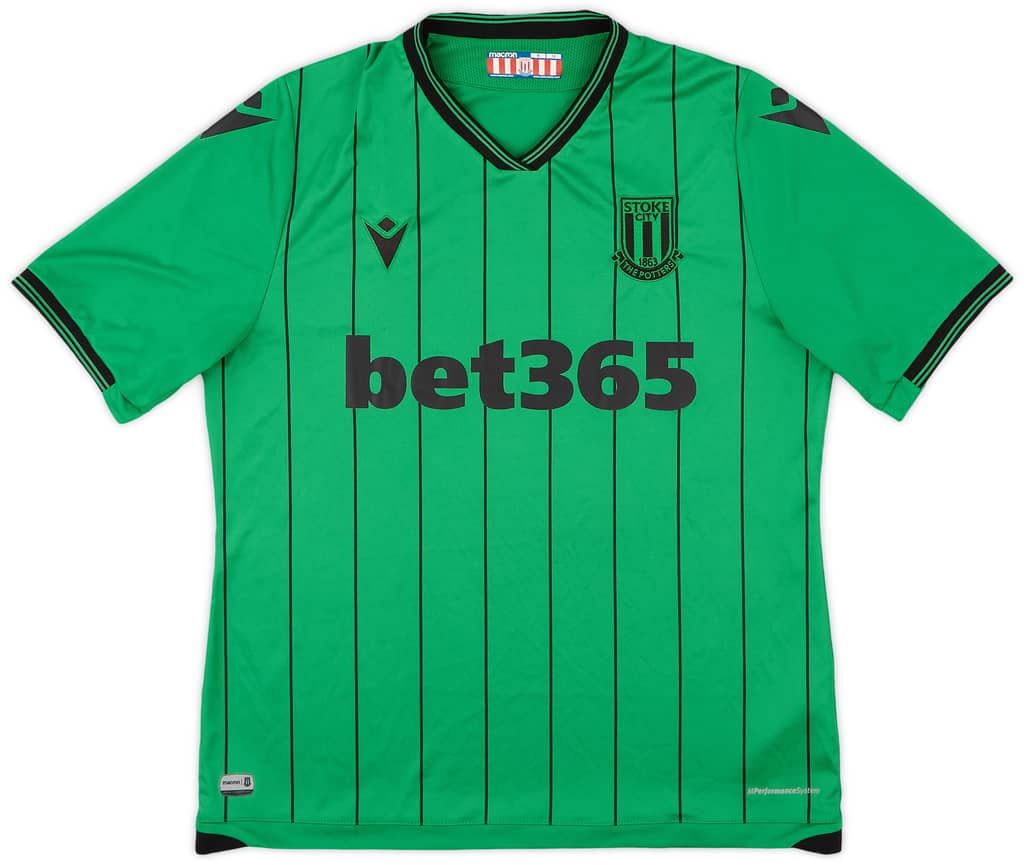 2021-22 Stoke City Away Shirt - 8/10 - (M.Boys)