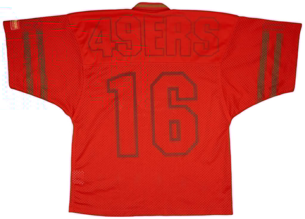 1991 San Francisco 49ers #16 Campri Teamline Jersey - 7/10 - (L)