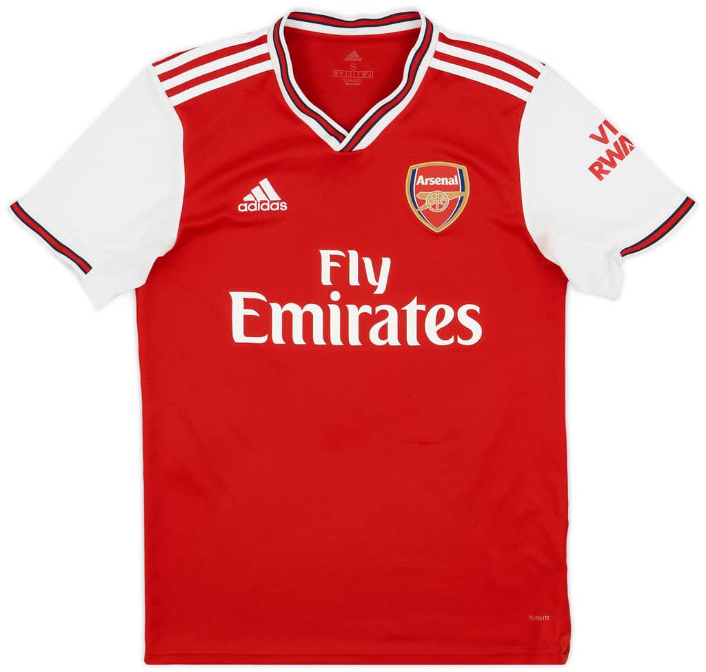 2019-20 Arsenal Home Shirt Saka #77 - 7/10 - (S)