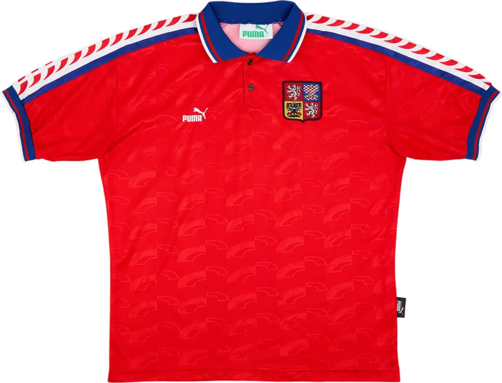 1996-98 Czech Republic Home Shirt - 8/10 - (XL)