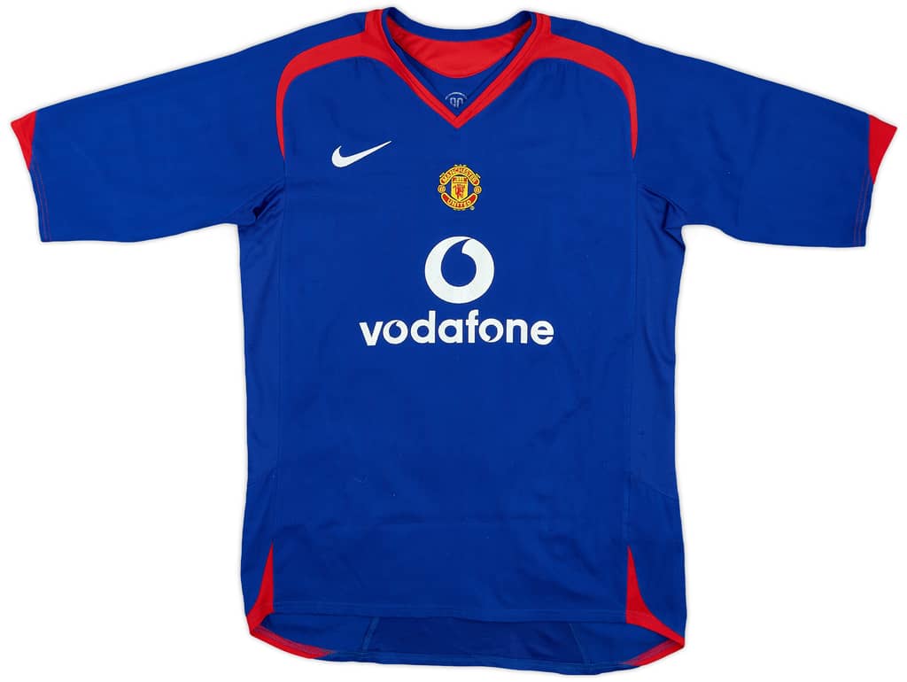 2005-06 Manchester United Away Shirt - 6/10 - (XL.Boys)