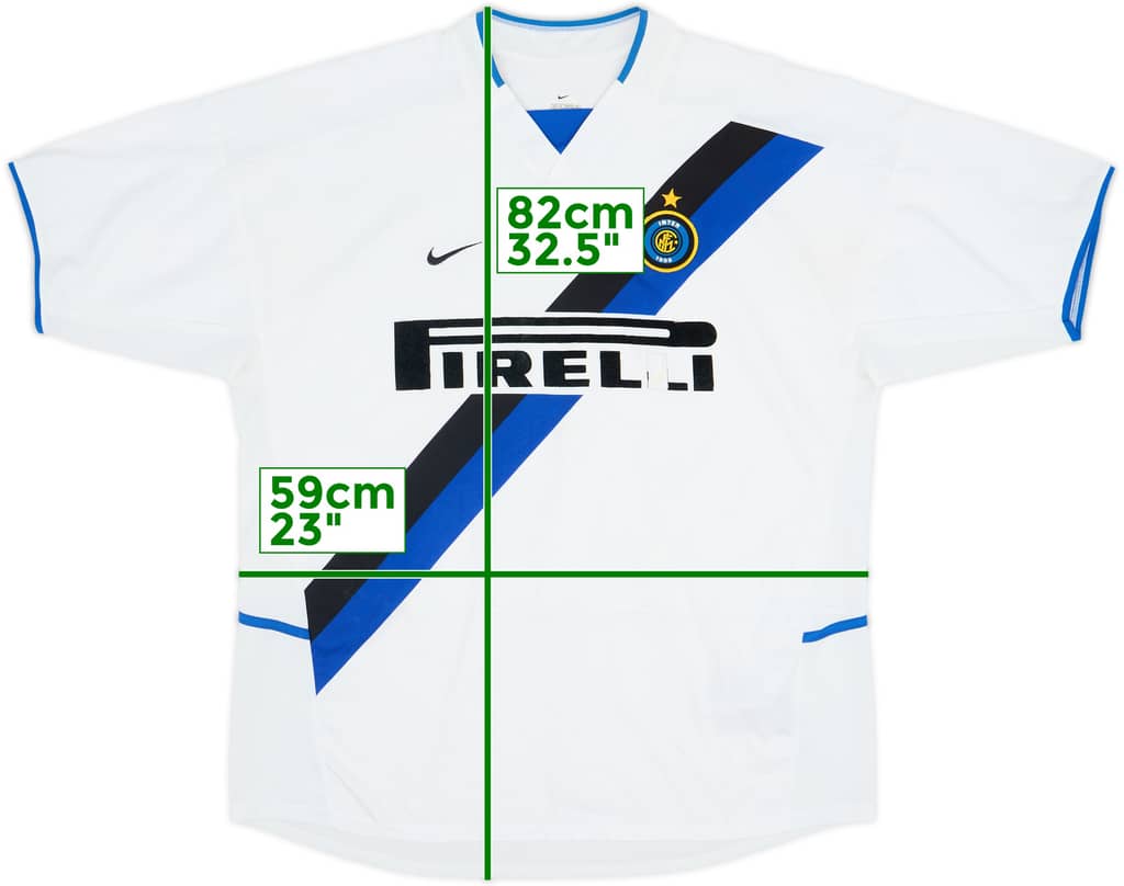 2002-03 Inter Milan Away Shirt - 4/10 - (XL)