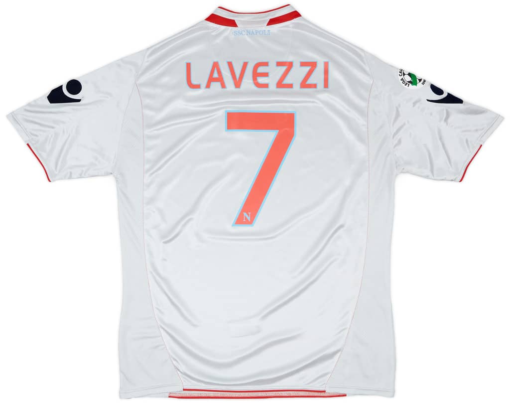 2009-10 Napoli Away Shirt Lavezzi #7 - 5/10 - (XXL)