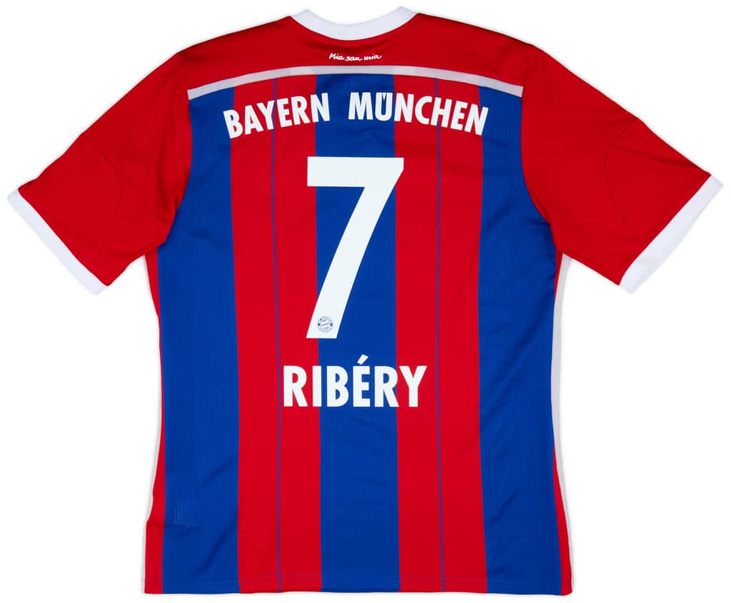 2014-15 Bayern Munich Home Shirt Ribery #7 - 8/10 - (S)