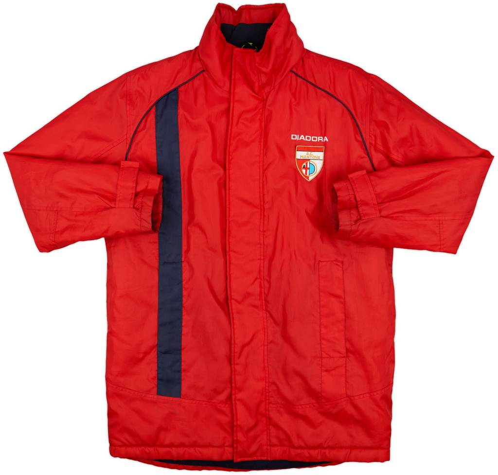2007-09 Mantova Diadora Padded Bench Coat - 6/10 - (M)