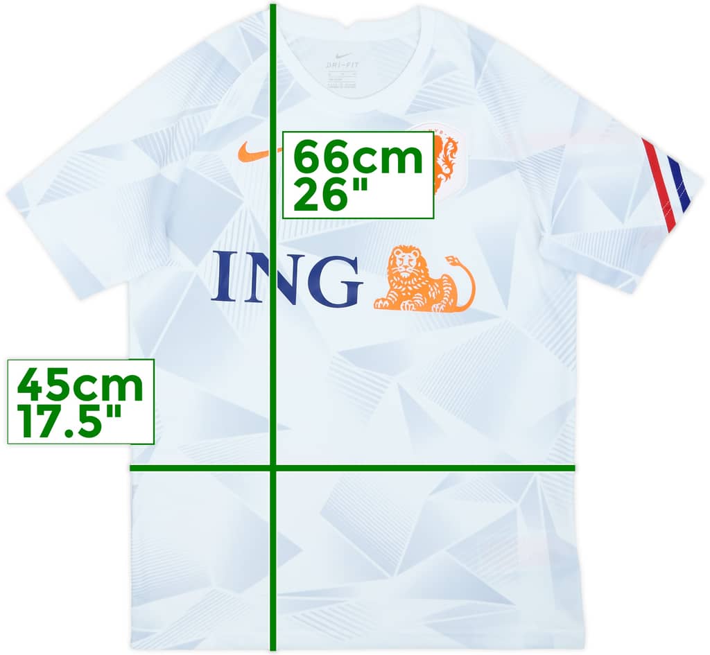 Camiseta Nike de entrenamiento de Países Bajos 2020-21 - 10/10 - (XL.Niños)