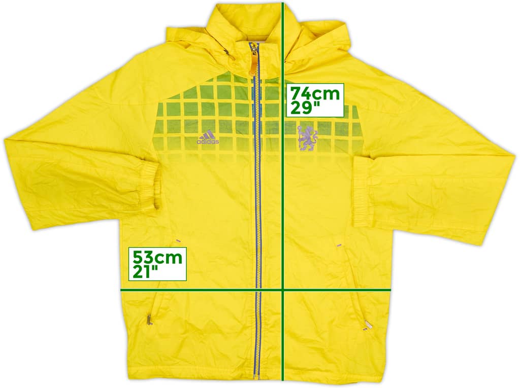 2011-12 Chelsea adidas Hooded Track Jacket - 6/10 - (L)