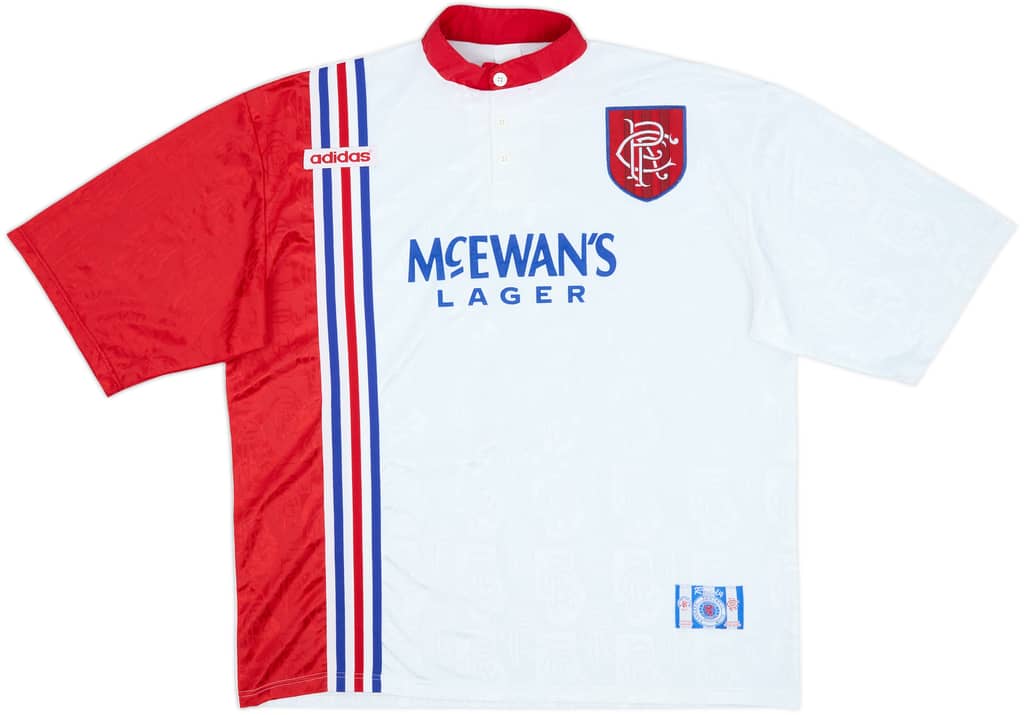 1996-97 Rangers Away Shirt - 9/10 - (XXL)