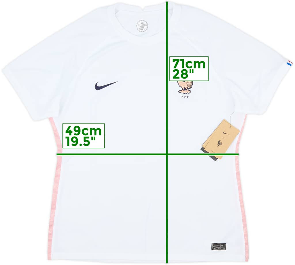 2022-23 France Women's Away Shirt (Women's XL)
