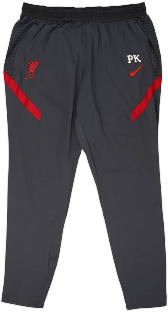 2020-21 Liverpool Staff Issue Nike Track Pants/Bottoms PK - 7/10 - (XXL)