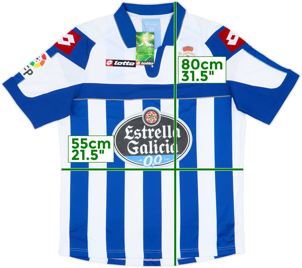 2012-13 Deportivo de La Coruna Home Shirt (XL)
