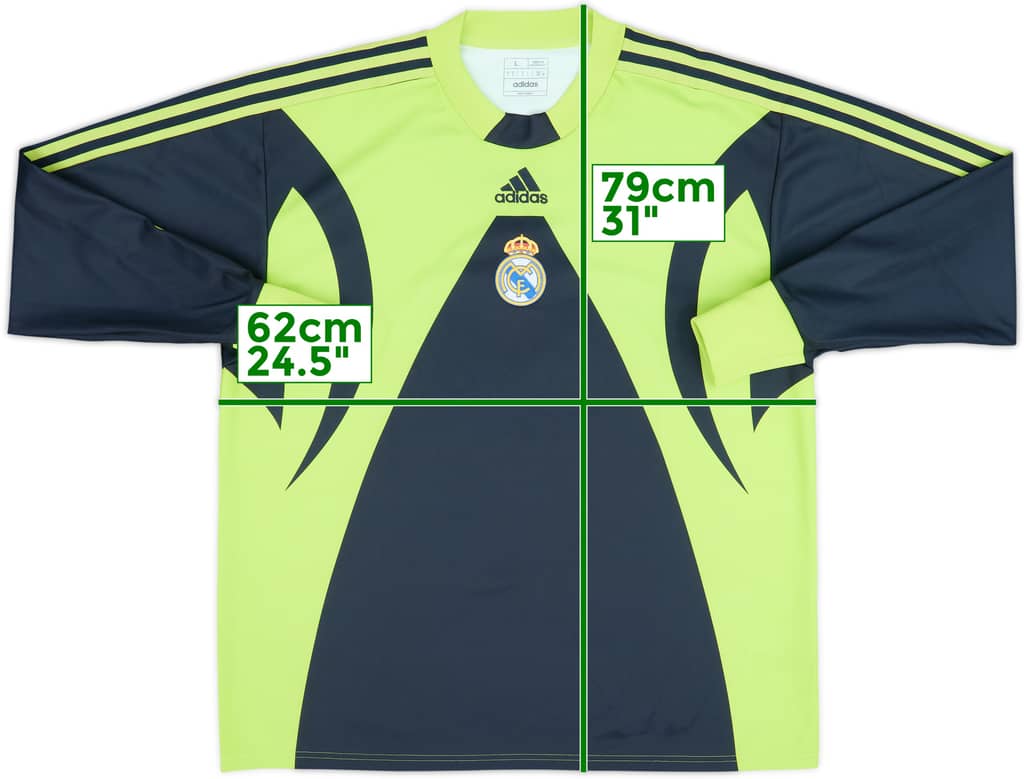 Camiseta adidas Icon de portero del Real Madrid 2022-23 - 10/10 - (L)