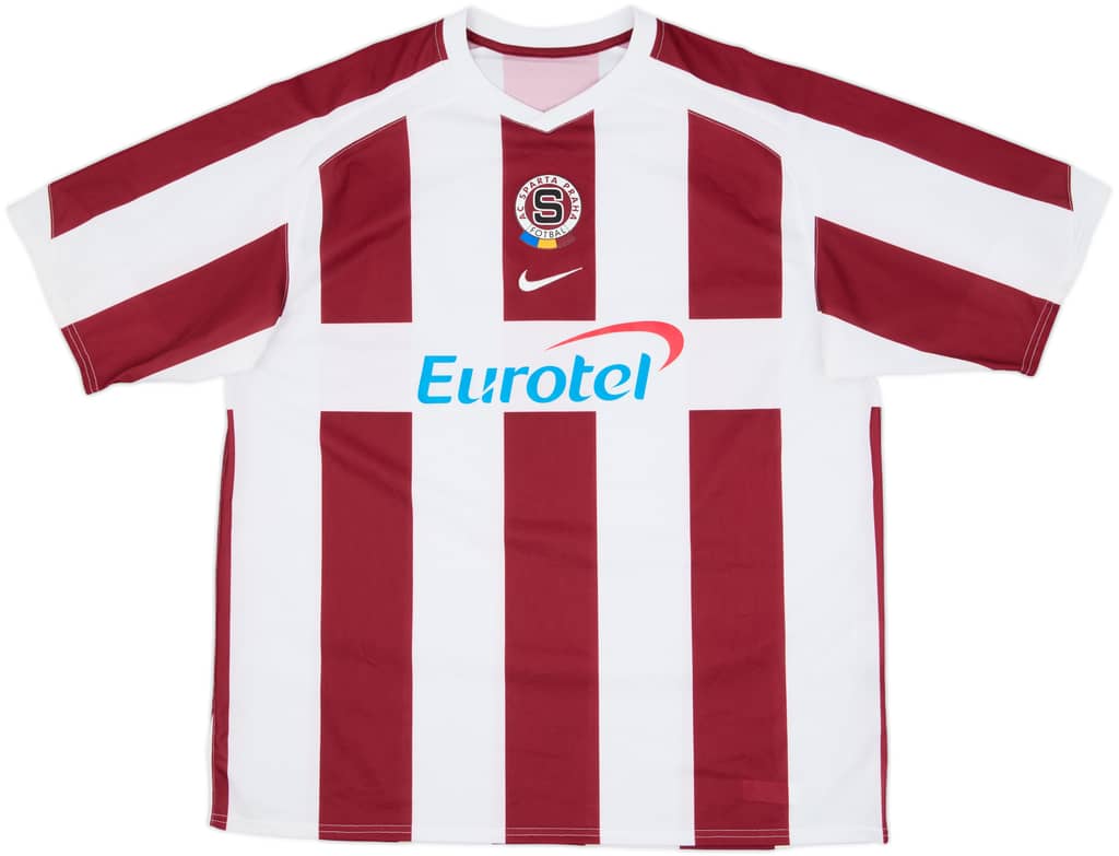 Camiseta de visitante del Sparta Prague 2005-06 - 8/10 - (XXL)