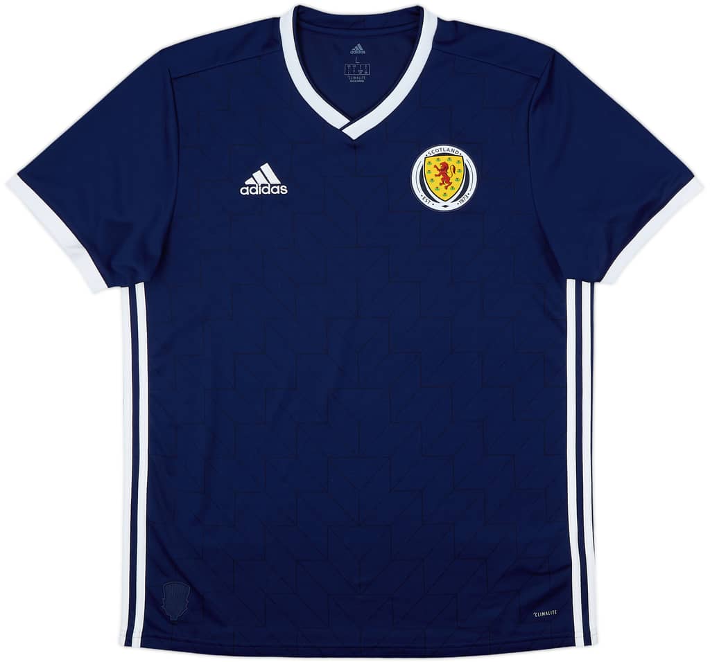 2017-19 Scotland Home Shirt - 8/10 - (L)