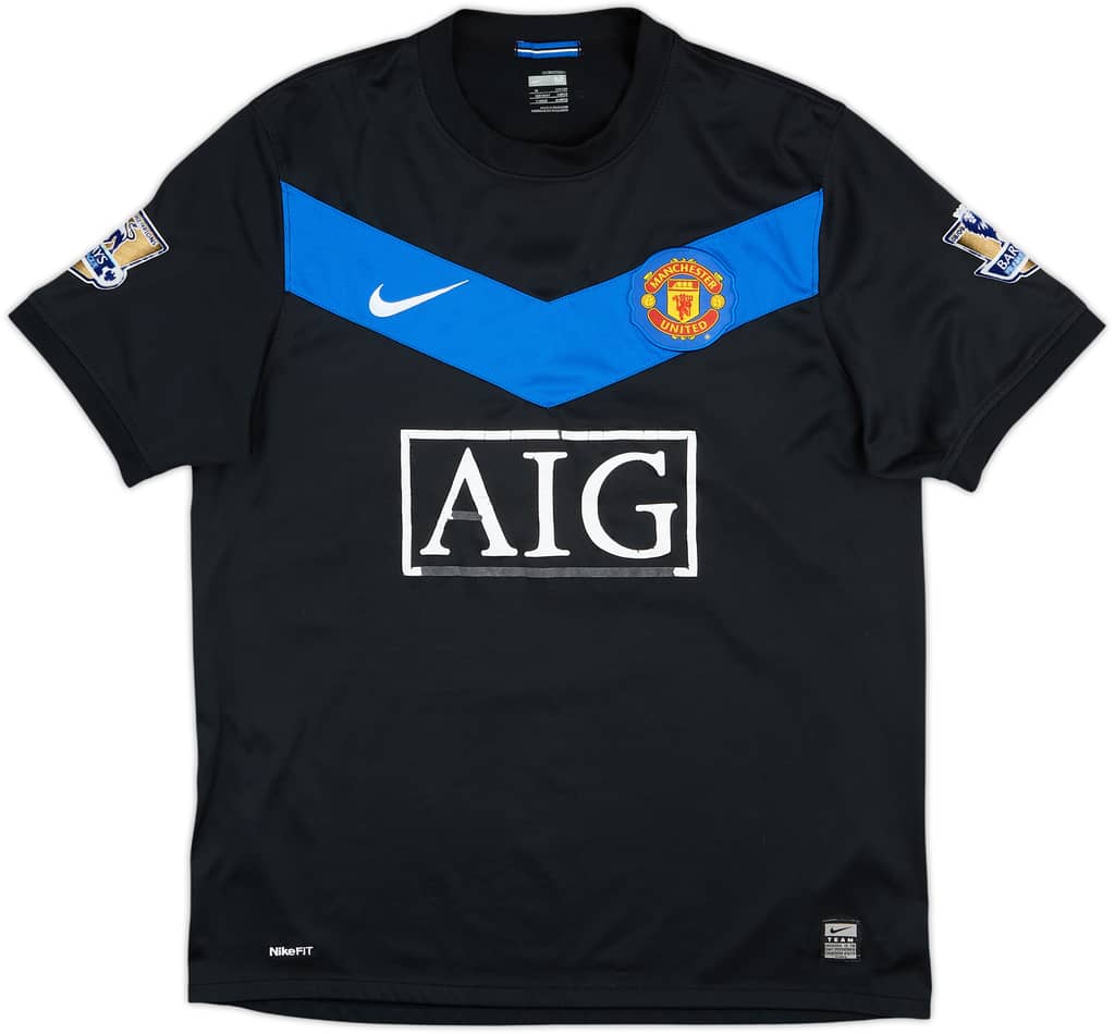 2009-10 Manchester United Away Shirt - 4/10 - (M)