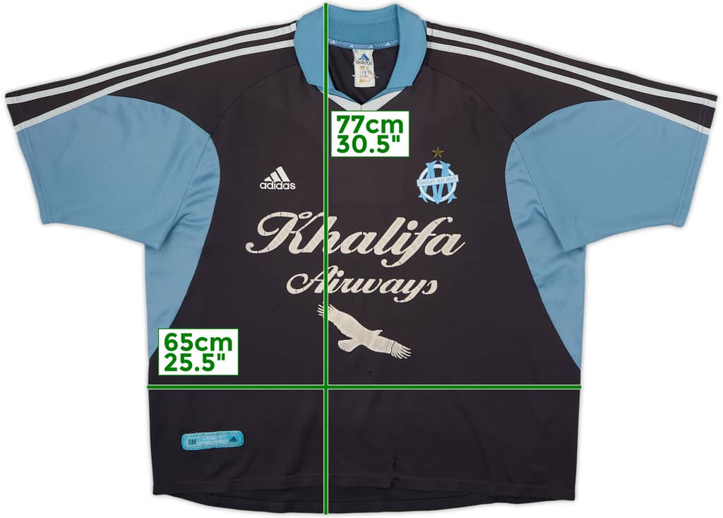 2001-02 Olympique Marseille Away Shirt - 4/10 - (M)