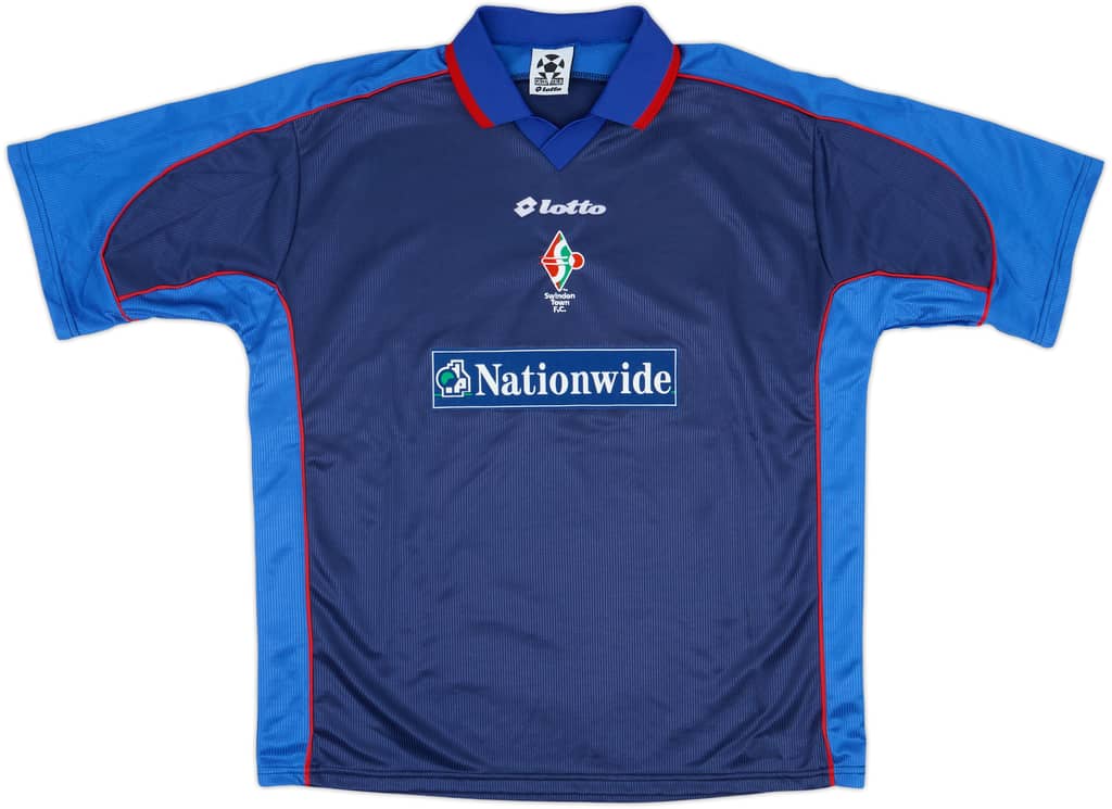 1999-00 Swindon Town Away Shirt - 9/10 - (L)