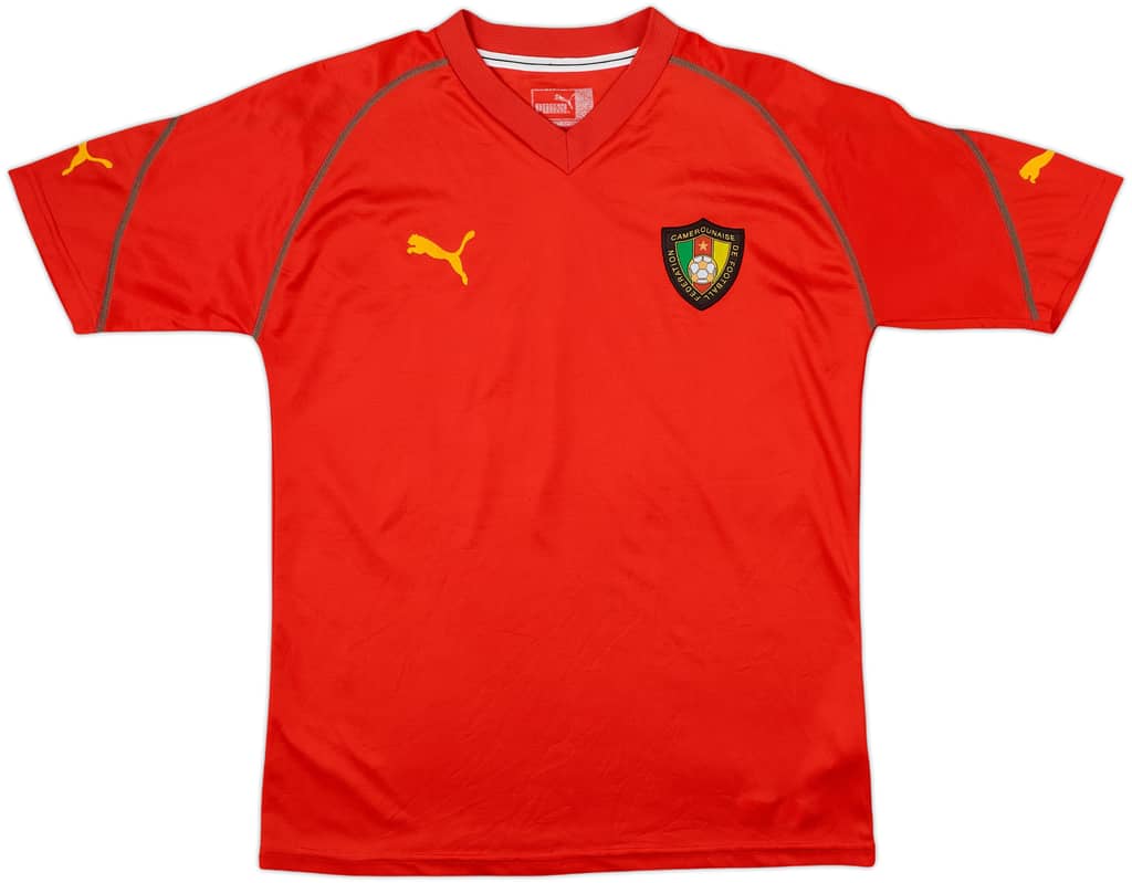 2004-06 Cameroon Puma Training Shirt - 8/10 - (M)