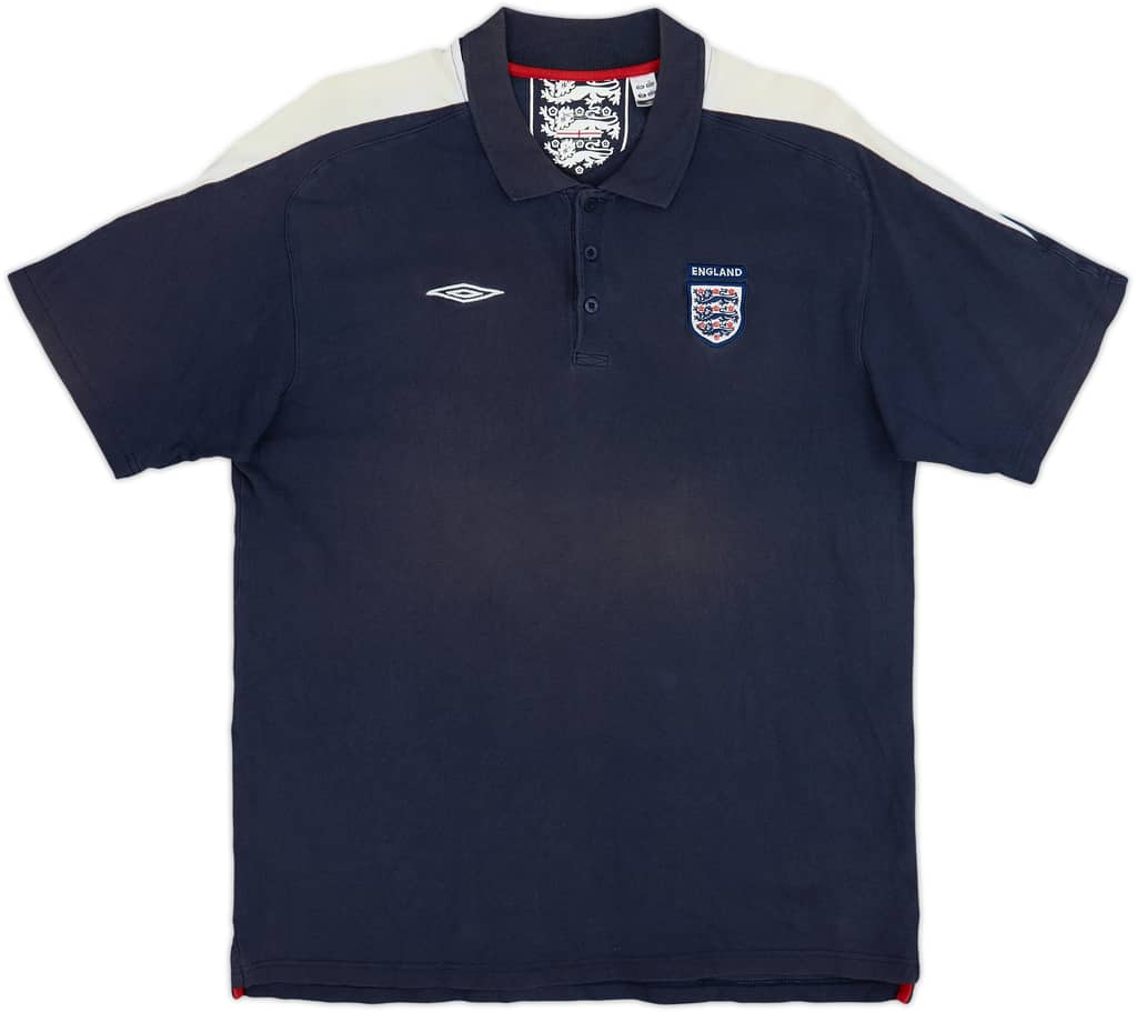 2006-07 England Umbro Polo Shirt - 6/10 - (L)