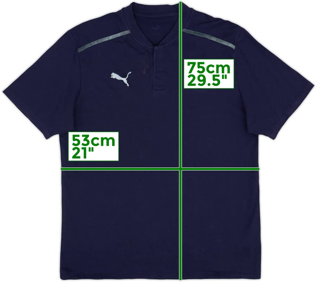 2021-22 Manchester City Puma Polo Shirt - 6/10 - (XL)