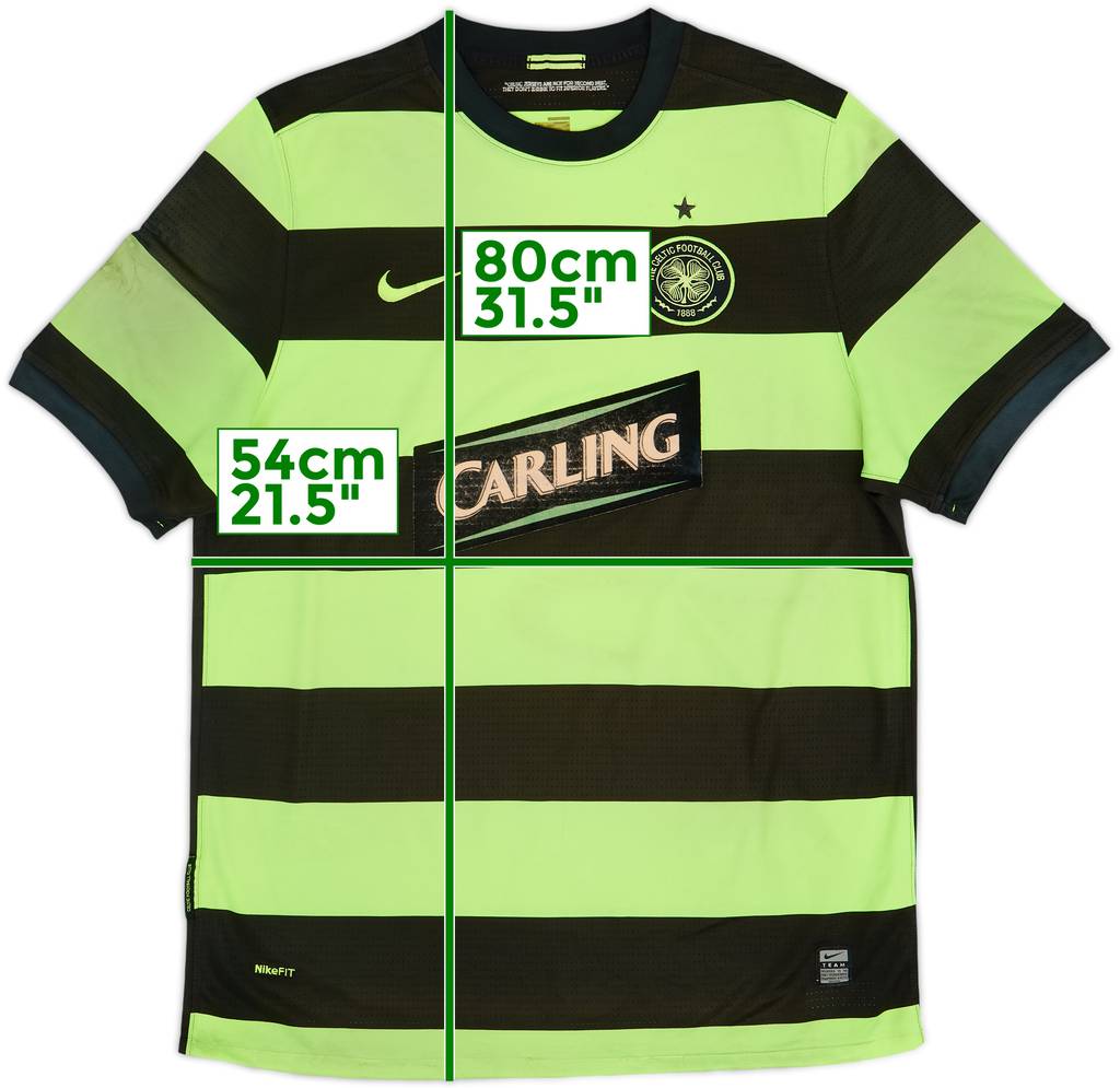 2009-11 Celtic Camiseta Visitante - 5/10 - (L)
