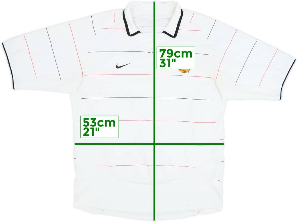 2003-05 Manchester Unido Tercera Camiseta - 4/10 - (L)