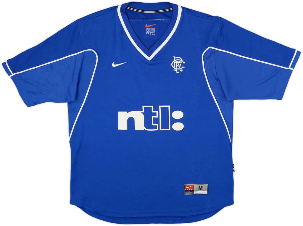 Camiseta de local de Rangers 1999-01 - 9/10 - (M)
