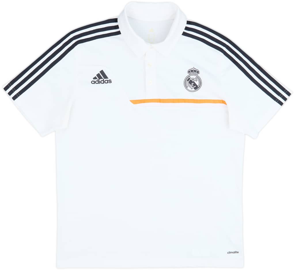2013-14 Real Madrid adidas Polo Shirt - 8/10 - (L)
