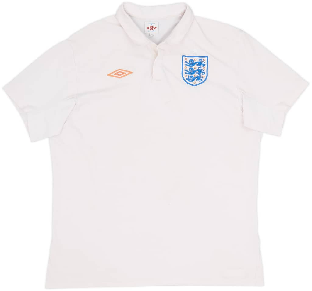 2009-10 England Home Shirt - 5/10 - (L)