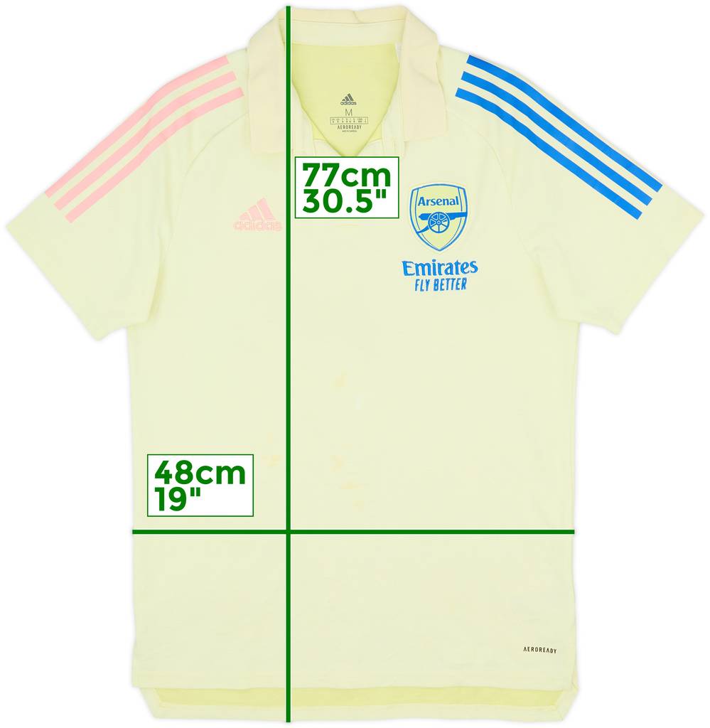 2020-21 Arsenal adidas Polo Shirt - 5/10 - (M)