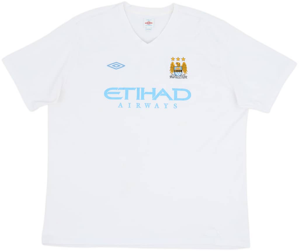 2011-12 Manchester City Umbro Playera de Algodón - 6/10 - (4XL)