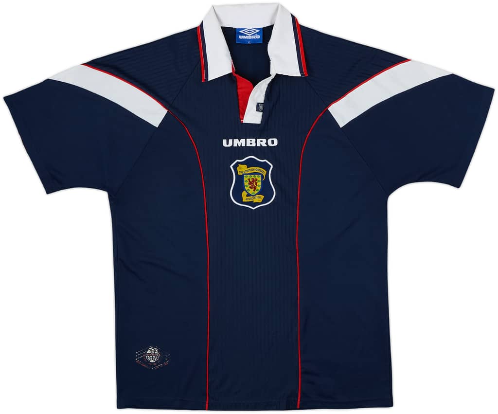 1996-98 Scotland Home Shirt - 6/10 - (XL)