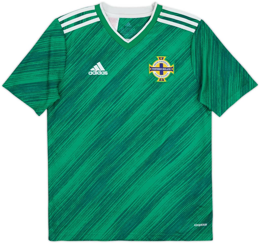 2020-22 Northern Ireland Home Shirt - 9/10 - (L.Boys)