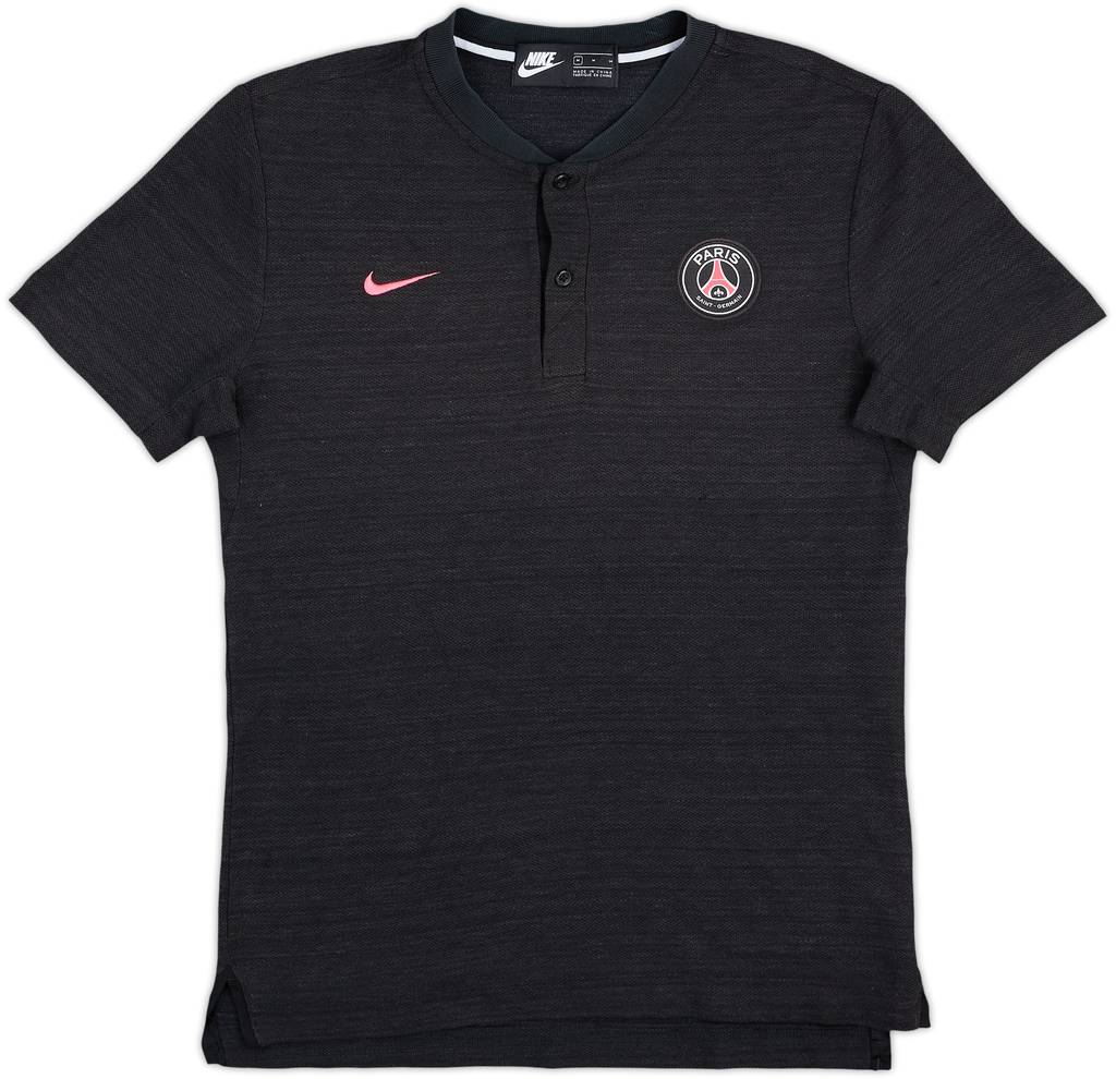 2018-19 Paris Saint-Germain Nike Polo - 8/10 - (M)
