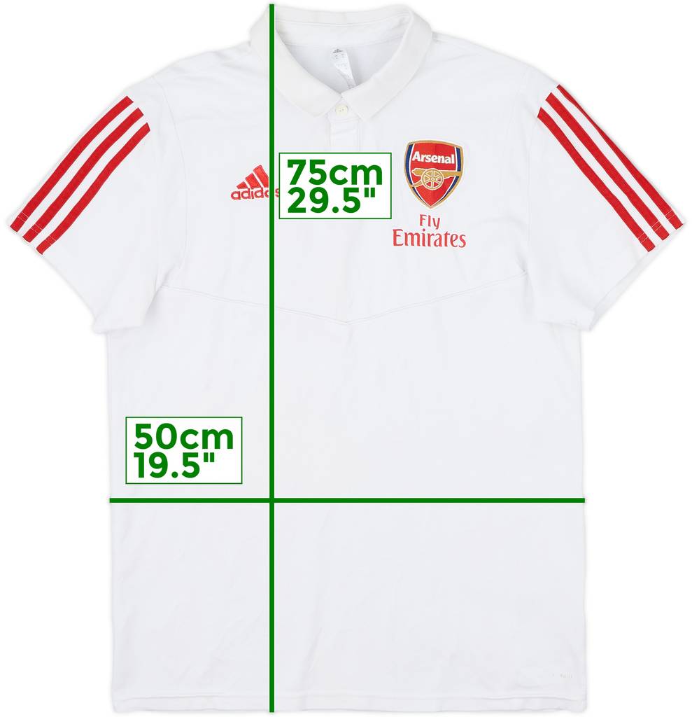2019-20 Arsenal adidas Polo Shirt - 7/10 - (M)